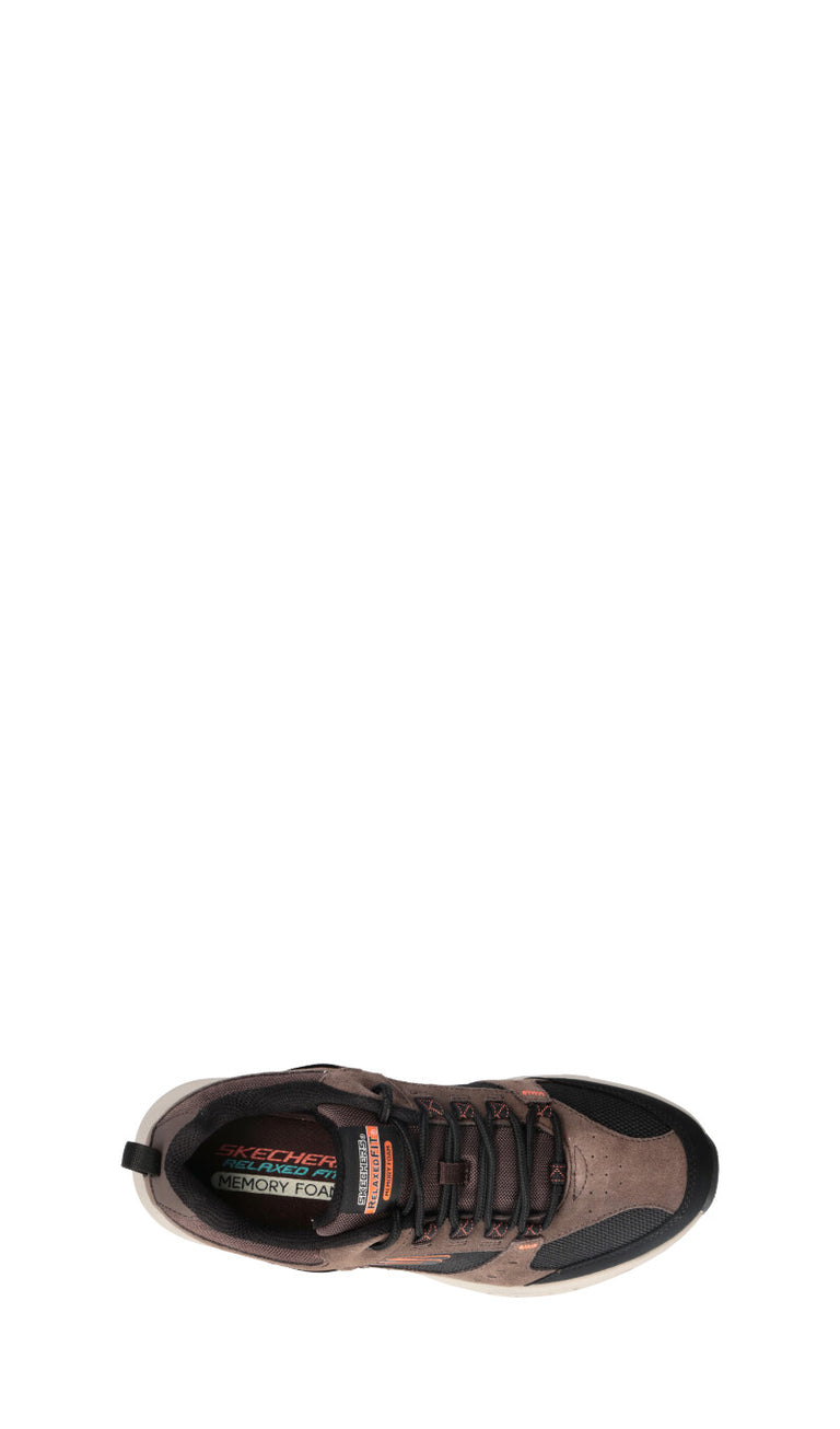 SKECHERS SPORT Sneaker uomo marrone e nera