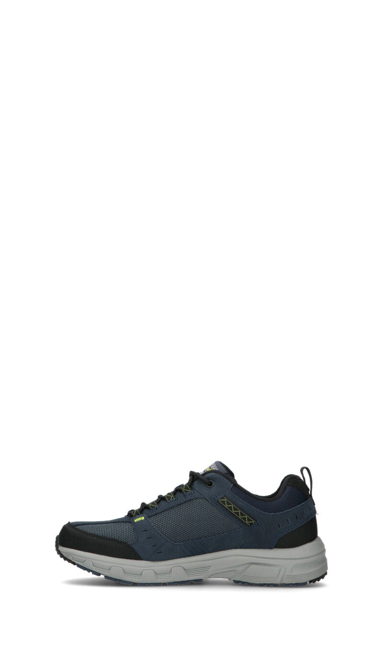 SKECHERS SPORT Sneaker uomo blu in suede