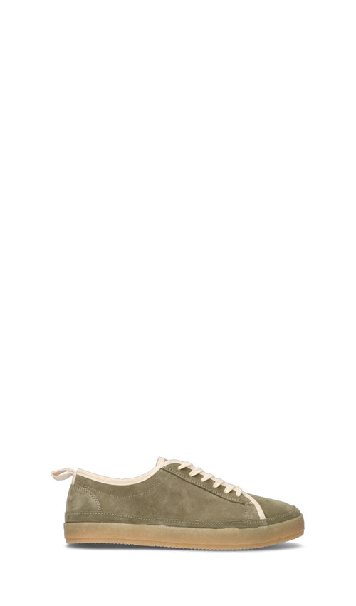 PANCHIC Sneaker uomo oliva in suede