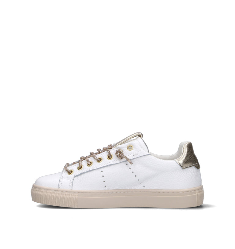 OTTANT8,6 Sneaker donna bianca/platino in pelle
