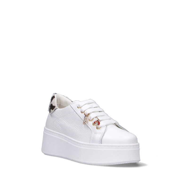 OTTANT8,6 Sneaker donna bianca in pelle