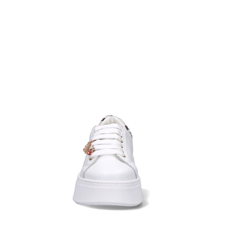 OTTANT8,6 Sneaker donna bianca in pelle