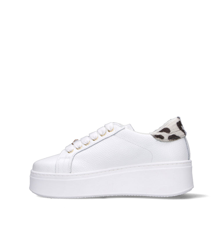 OTTANT8,6 Sneaker donna bianca in pelle