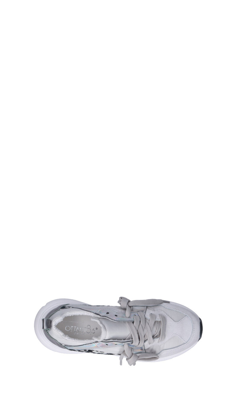 OTTANT8,6 Sneaker donna bianca in pelle