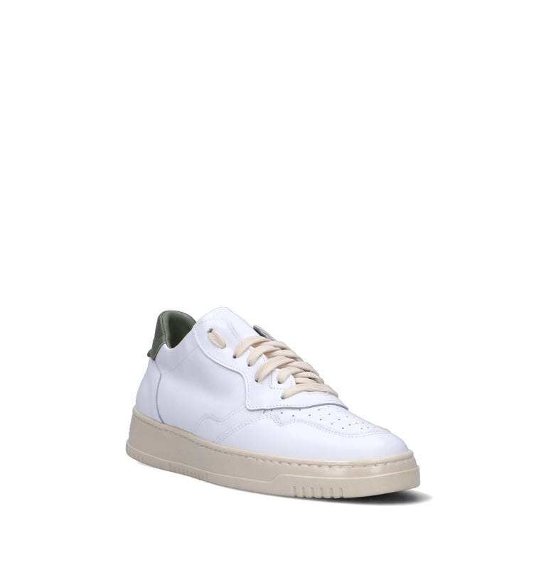 OTTANT8,6 Sneaker uomo bianca/muschio in pelle