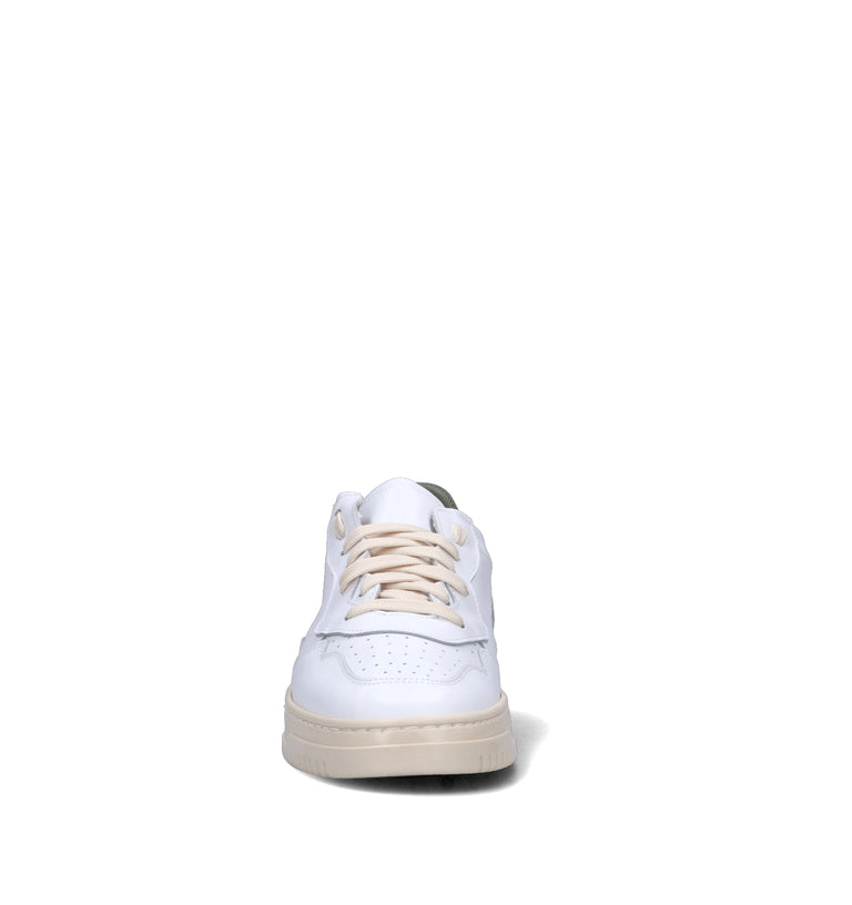 OTTANT8,6 Sneaker uomo bianca/muschio in pelle
