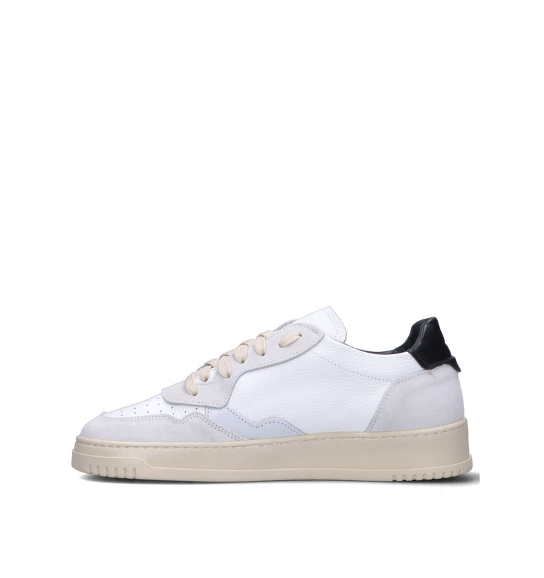 OTTANT8,6 Sneaker uomo bianca/nera in pelle