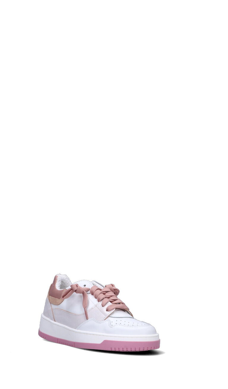 OTTANT8,6 Sneaker donna bianca/rosa in pelle
