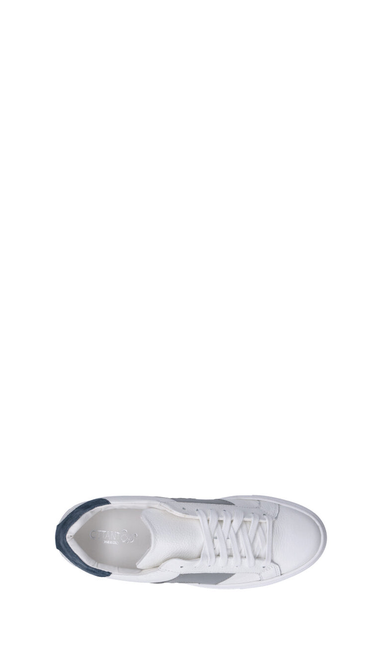 OTTANT8,6 Sneaker uomo bianca/blu in pelle