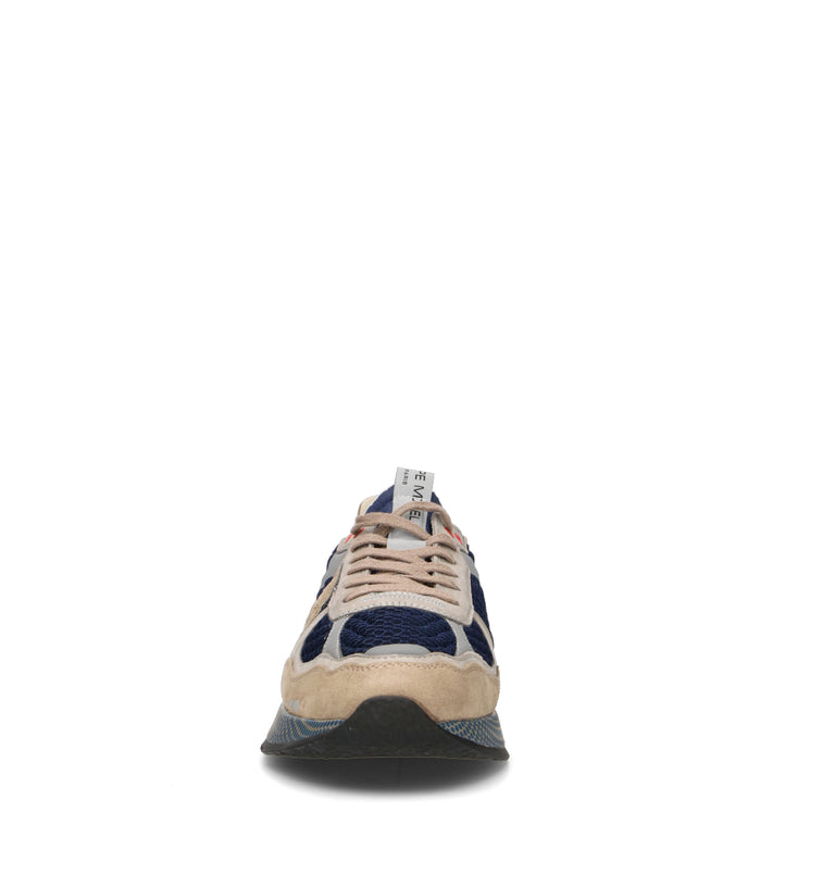PHILIPPE MODEL Sneaker uomo beige/blu