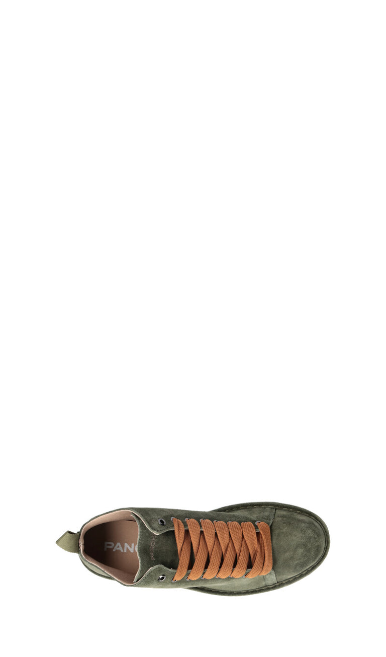PANCHIC Sneaker uomo verde in suede