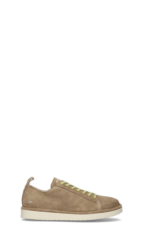 PANCHIC Sneaker uomo oliva in suede
