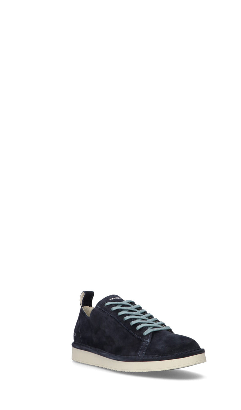 PANCHIC Sneaker uomo blu in suede