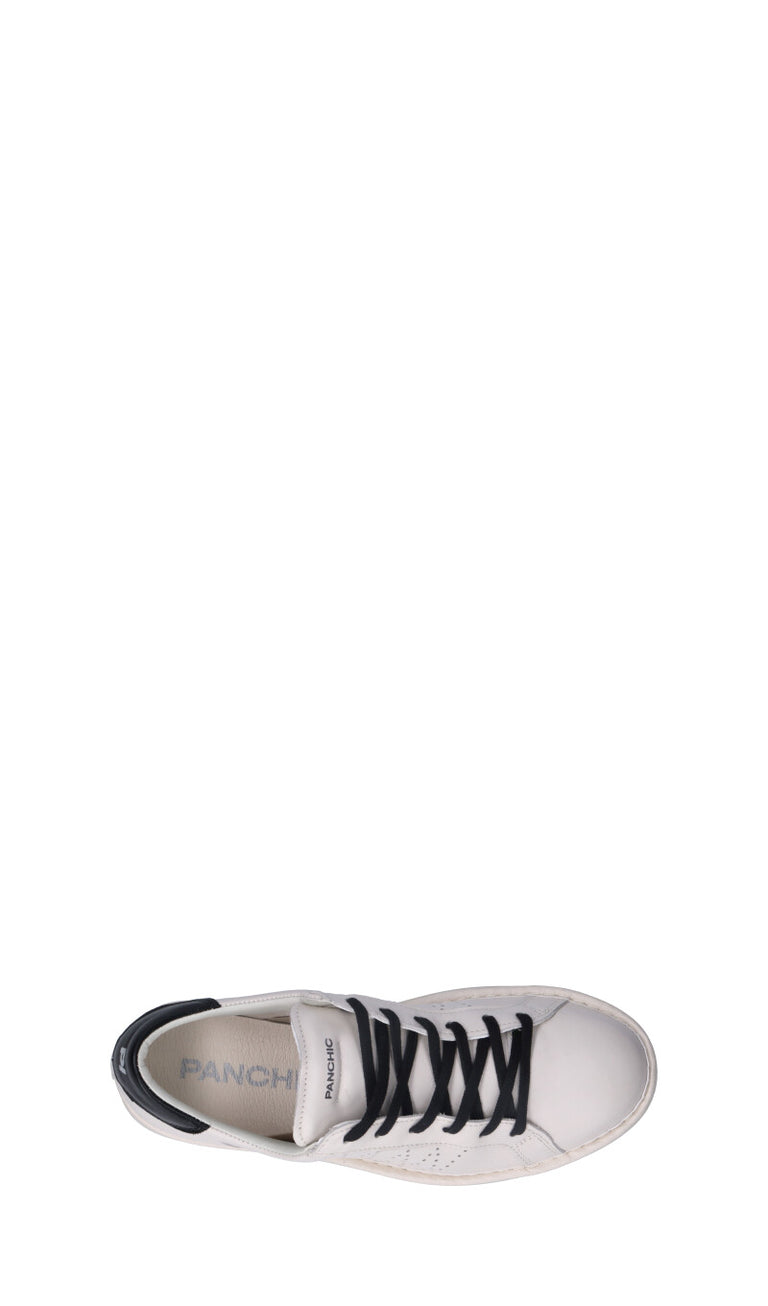 PANCHIC Sneaker uomo bianca/nera in pelle