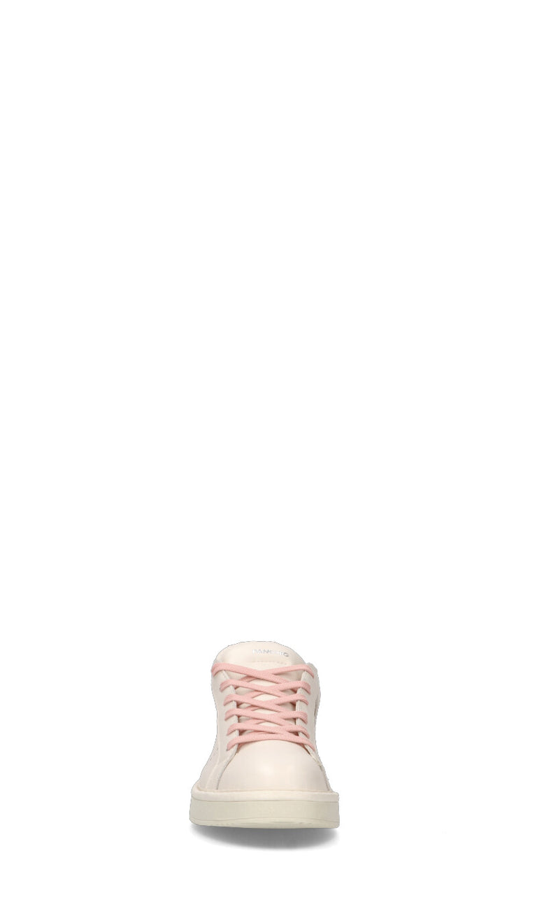 PANCHIC Sneaker donna bianca/rosa in pelle