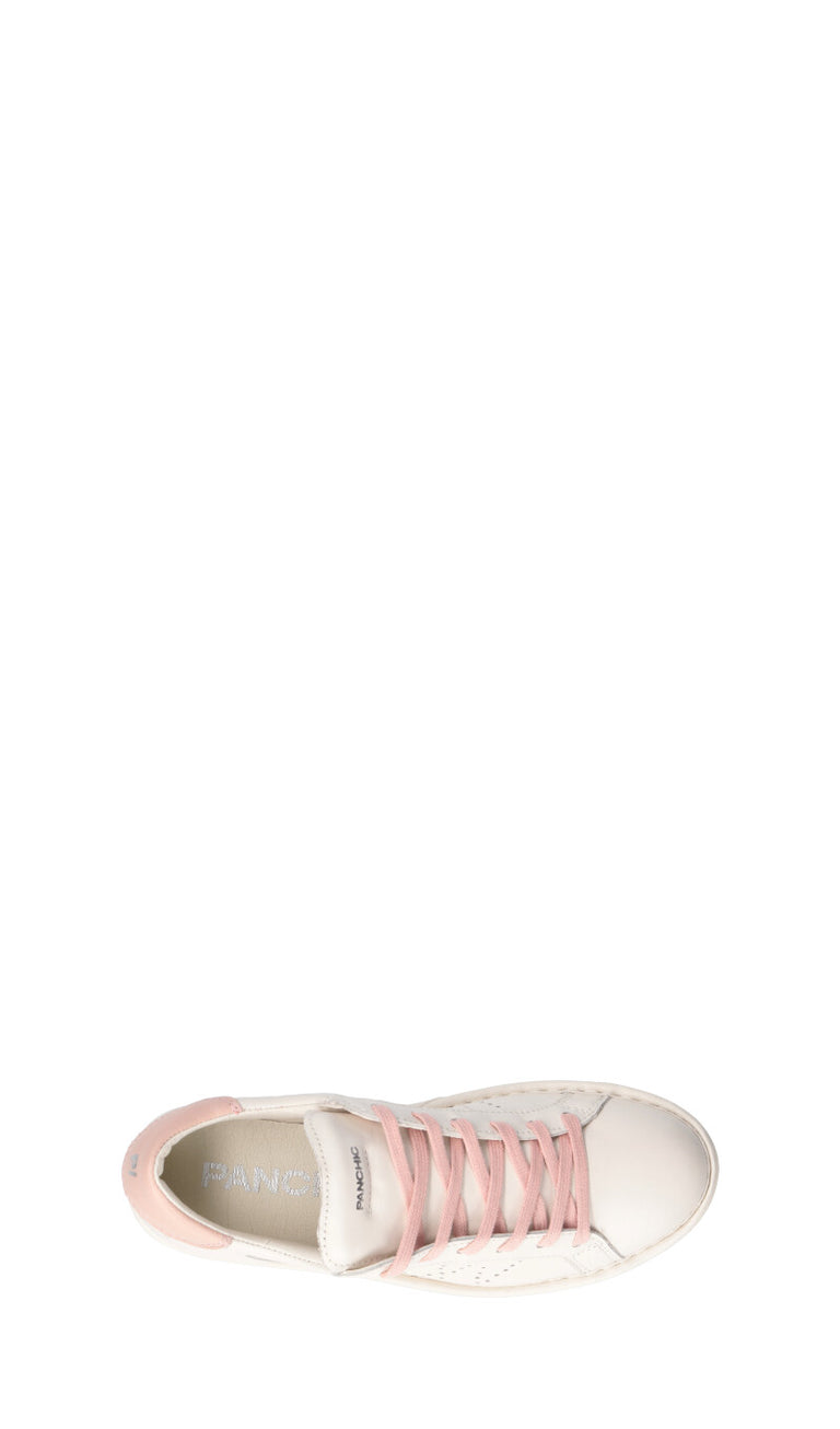 PANCHIC Sneaker donna bianca/rosa in pelle