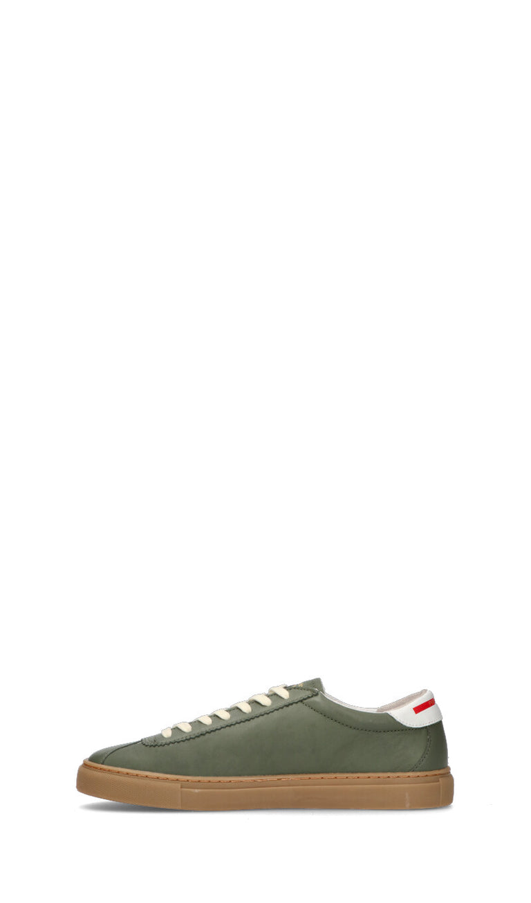 PRO 01 JECT Sneaker uomo verde/rossa in pelle