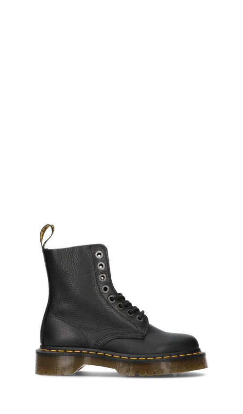 DR. MARTENS Polacchino donna nero in pelle