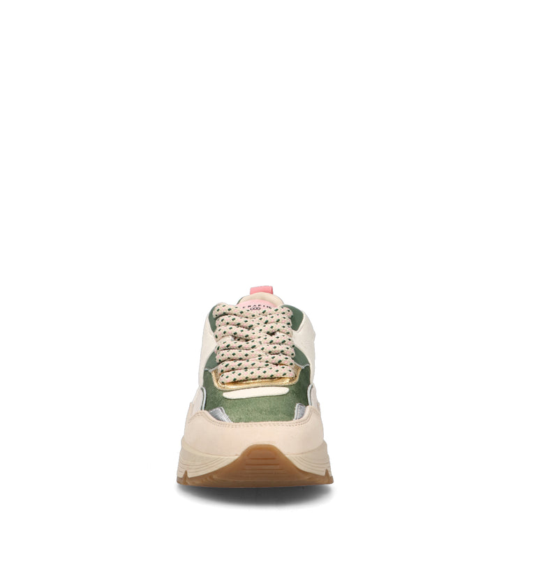 SERAFINI Sneaker donna bianca/salvia