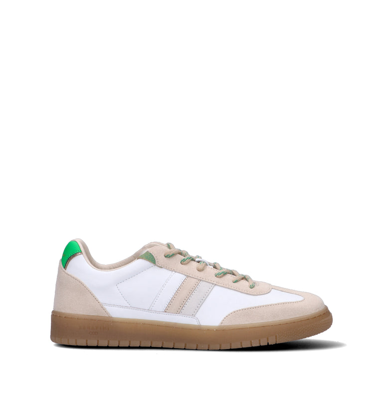 SERAFINI Sneaker uomo bianca/verde