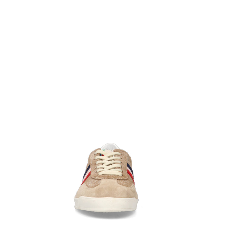 SERAFINI Sneaker uomo beige in suede