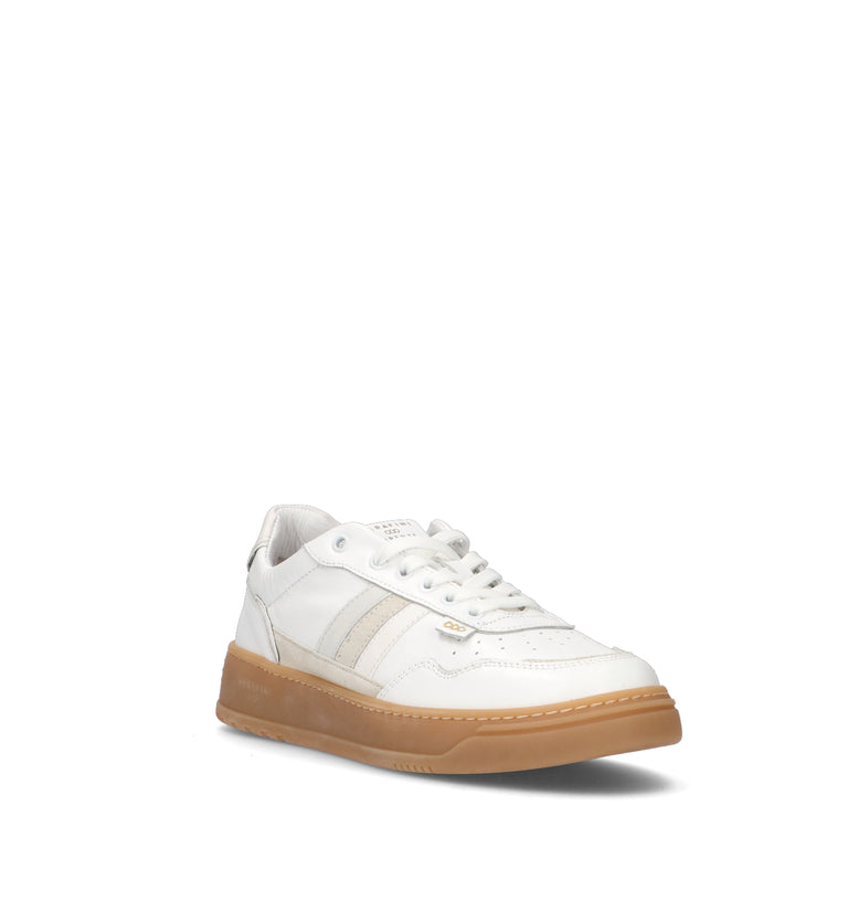 SERAFINI Sneaker uomo bianca in pelle