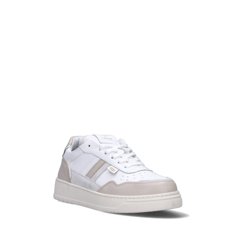 SERAFINI Sneaker uomo bianca in pelle