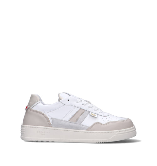 SERAFINI Sneaker uomo bianca in pelle