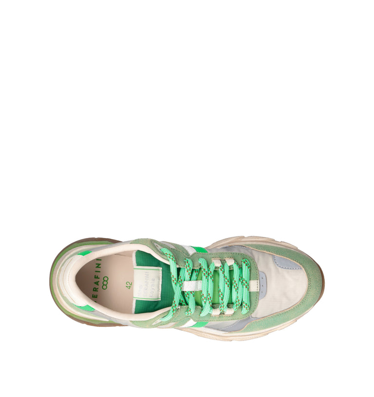 SERAFINI Sneaker uomo verde