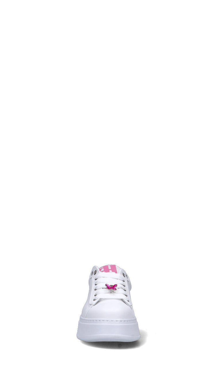 GIO+ Sneaker donna bianca in pelle