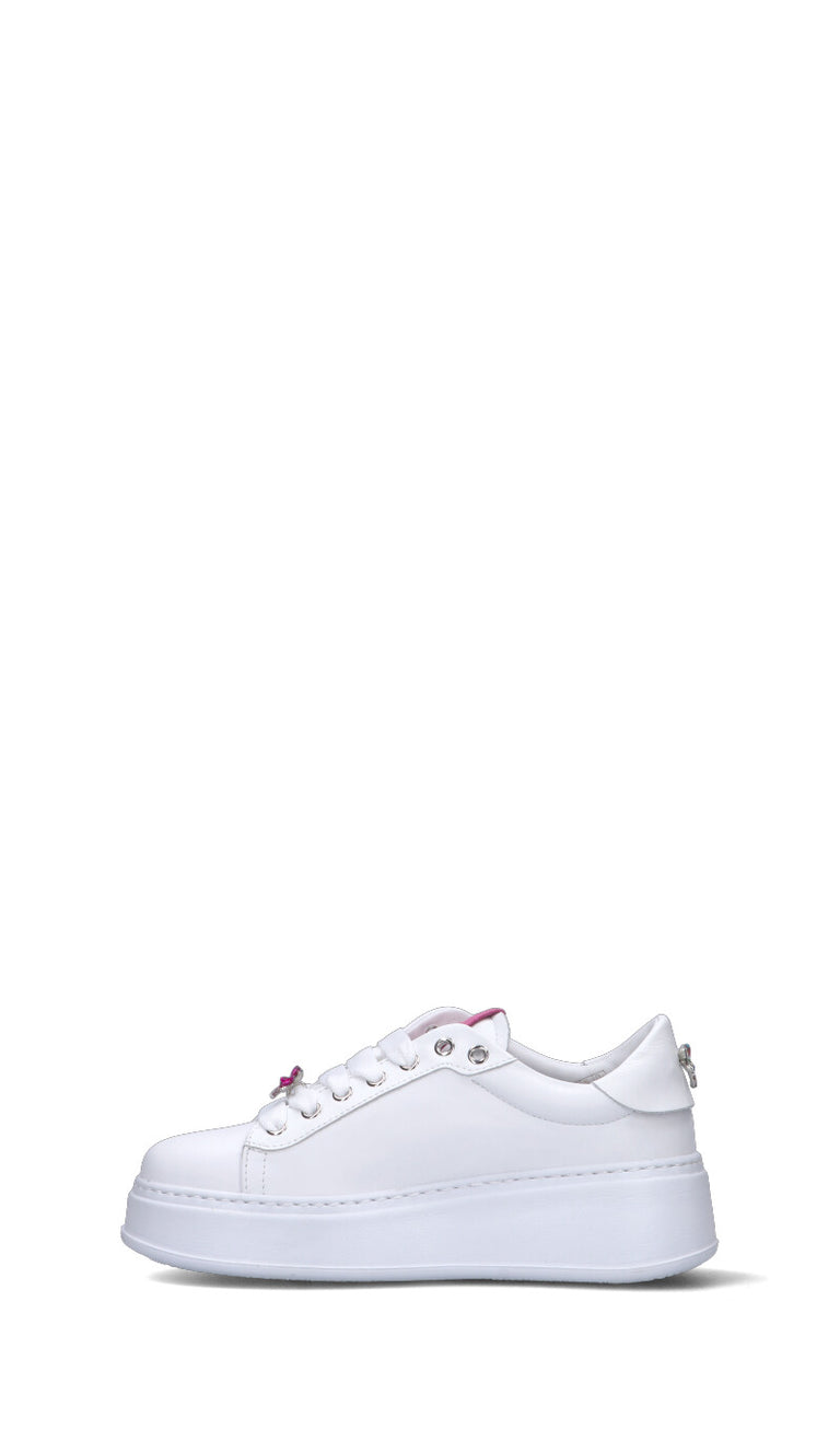 GIO+ Sneaker donna bianca in pelle