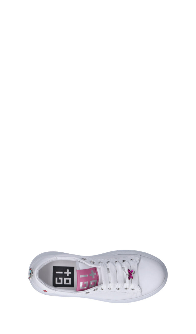 GIO+ Sneaker donna bianca in pelle