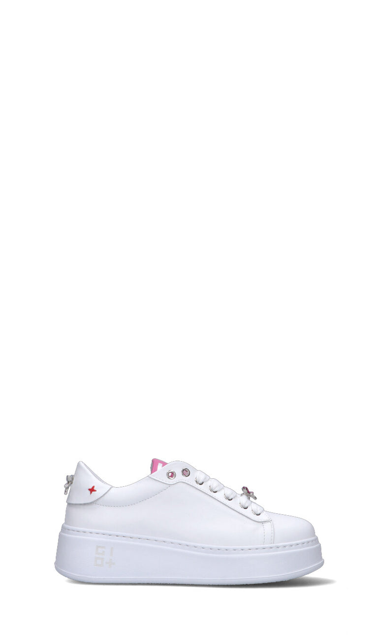 GIO+ Sneaker donna bianca in pelle