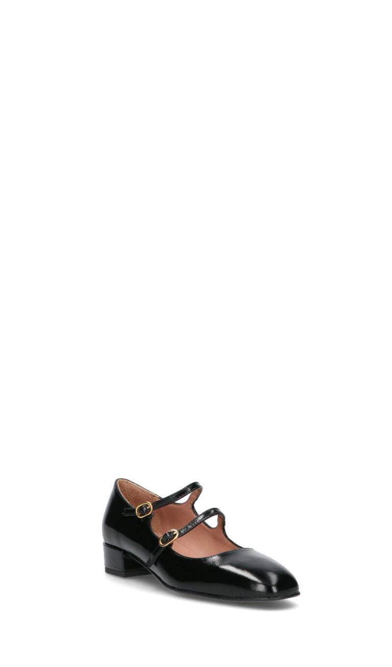 PHIL MELVIS Décolleté donna nera in pelle
