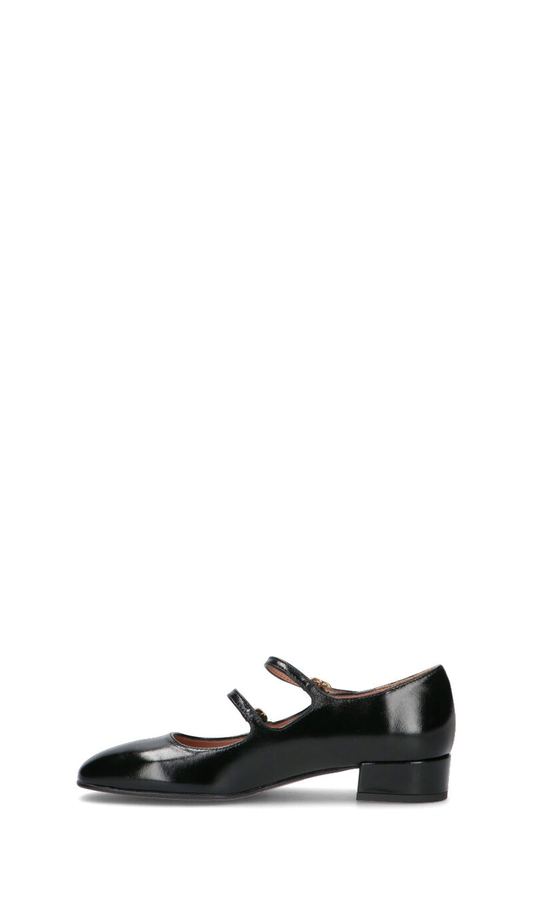 PHIL MELVIS Décolleté donna nera in pelle