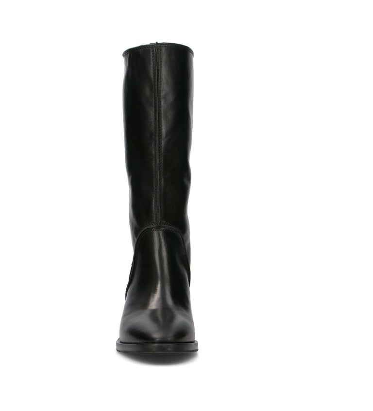 PHIL MELVIS Stivale donna nero in pelle