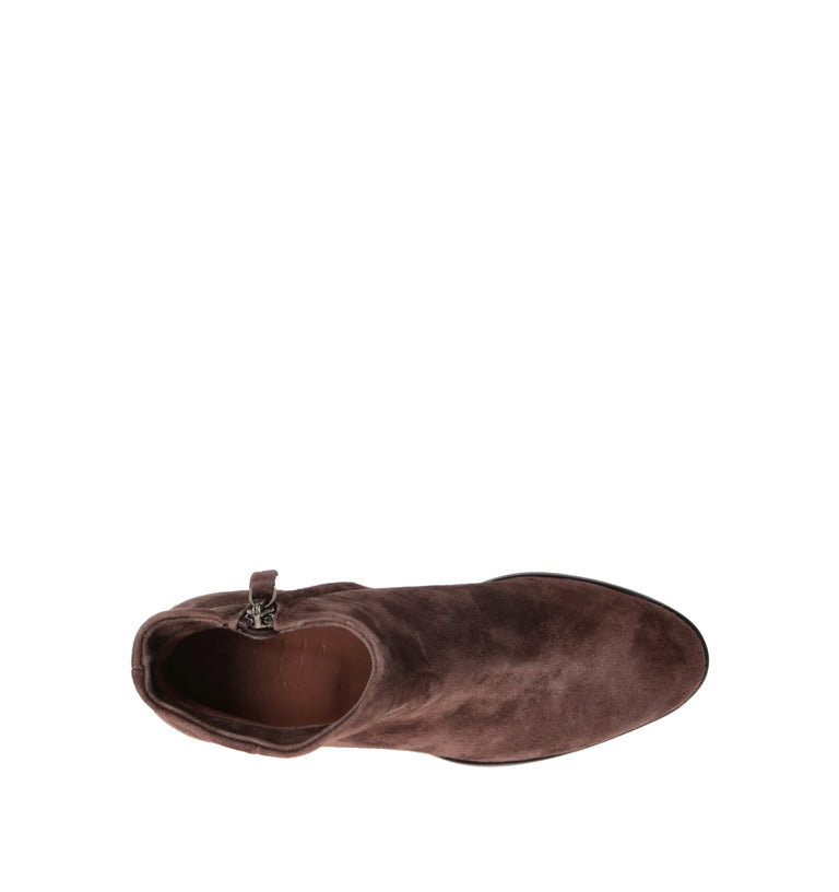 PHIL MELVIS Tronchetto donna testa di moro in suede