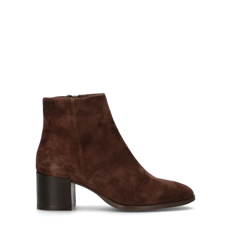 PHIL MELVIS Tronchetto donna testa di moro in suede