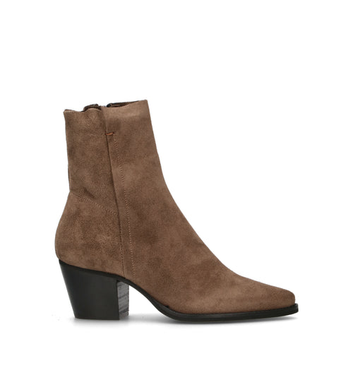 PHIL MELVIS Tronchetto donna taupe in suede