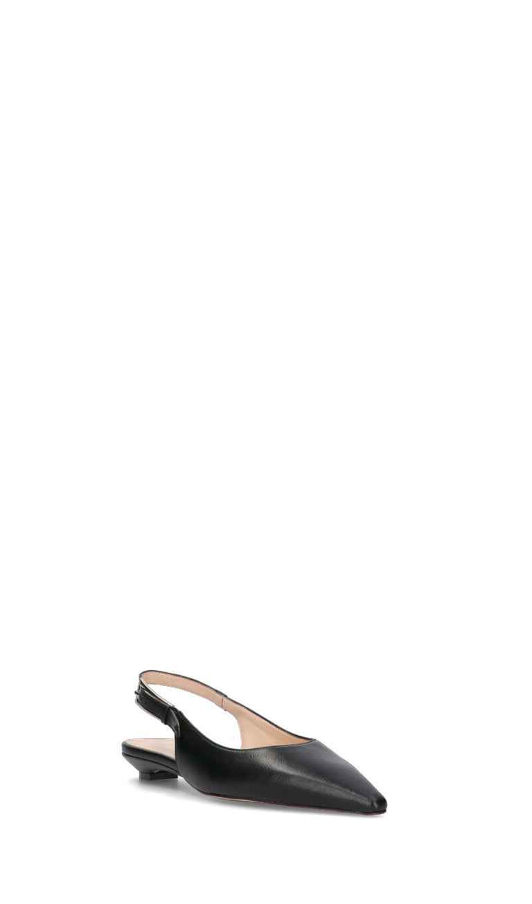 PHIL MELVIS Slingback donna nera in pelle