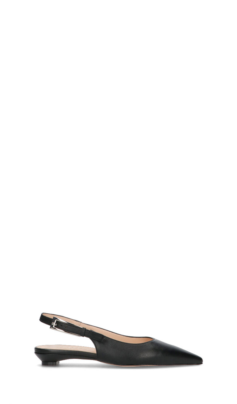 PHIL MELVIS Slingback donna nera in pelle