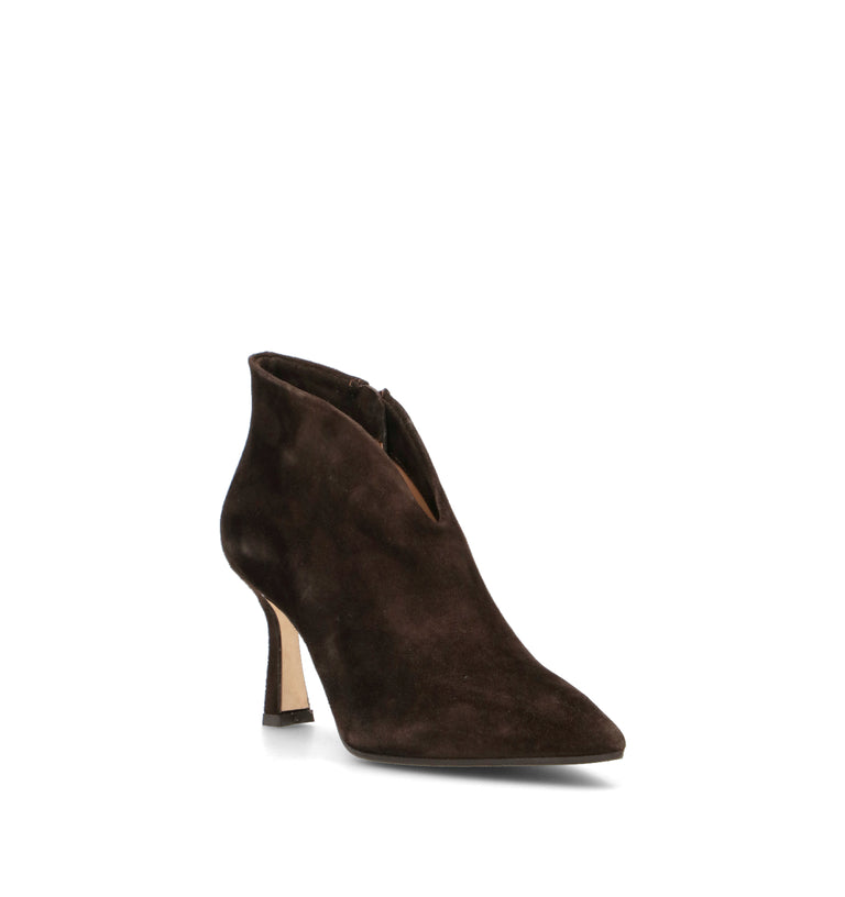 PHIL MELVIS Tronchetto donna testa di moro in suede
