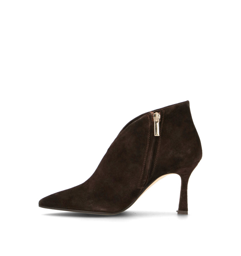 PHIL MELVIS Tronchetto donna testa di moro in suede