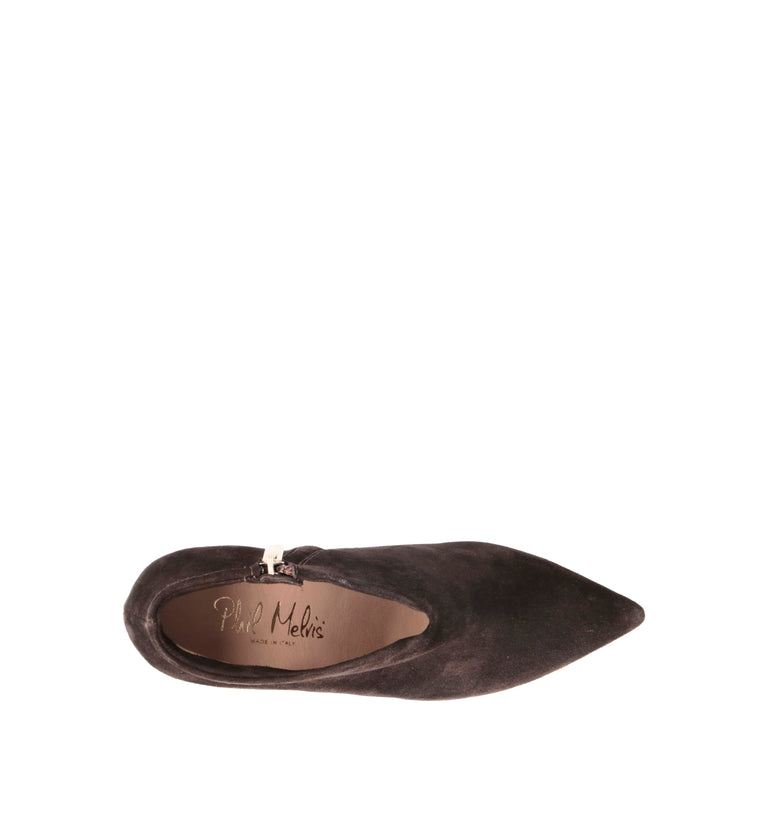 PHIL MELVIS Tronchetto donna testa di moro in suede