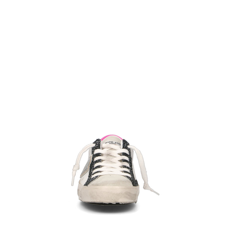 PHILIPPE MODEL Sneaker donna bianca/rosa