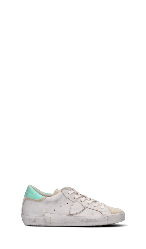 PHILIPPE MODEL Sneaker donna bianca/acquamarina