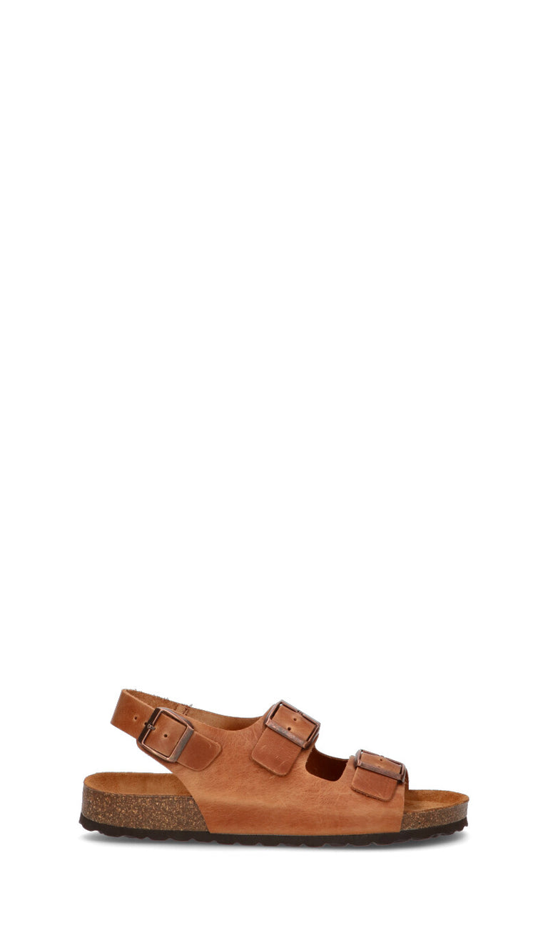 BIO GREEN - Ciabatta uomo marrone