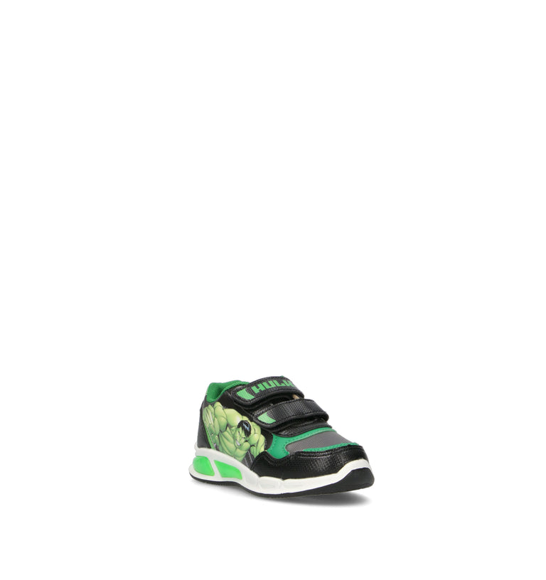 DISNEY Sneaker bimbo nera/verde
