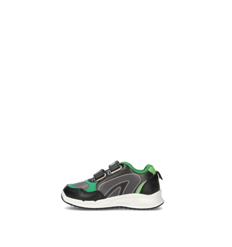 DISNEY Sneaker bimbo nera/verde
