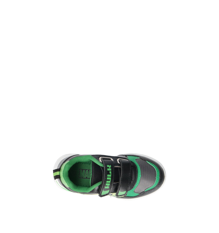 DISNEY Sneaker bimbo nera/verde